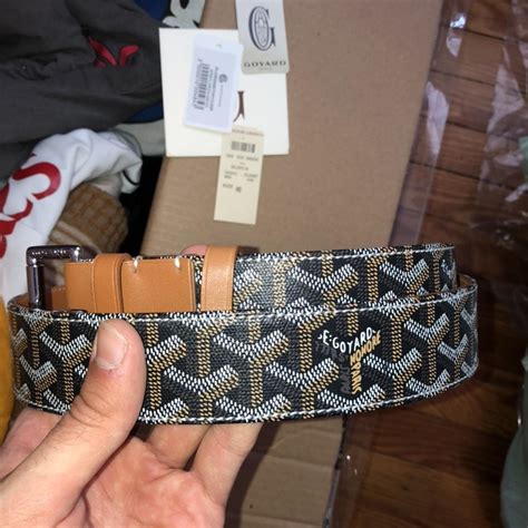 goyard belt stitching|Goyard belt accessories.